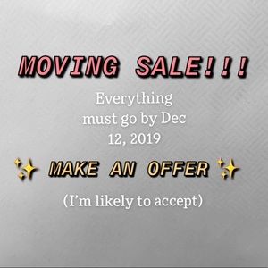 ‼️MOVING SALE‼️